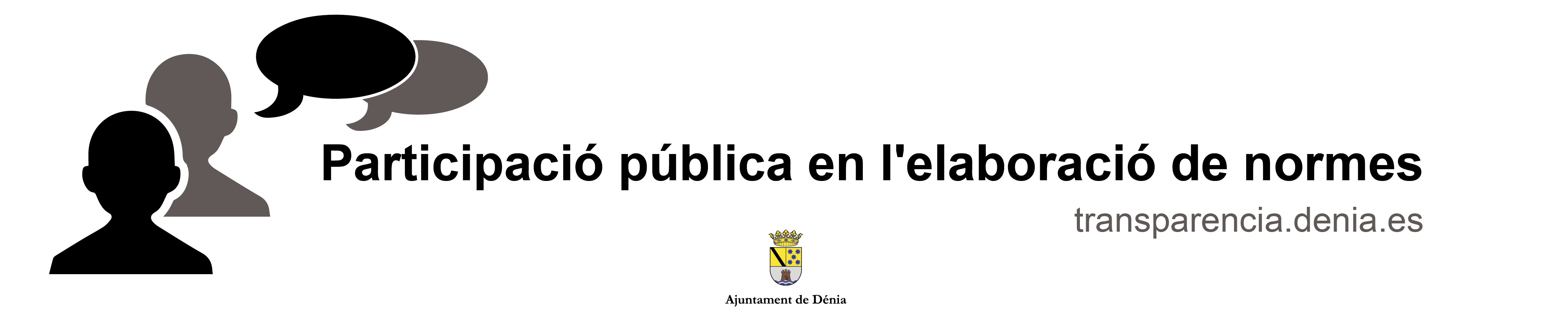 Participació pública en l'elaboració de normes