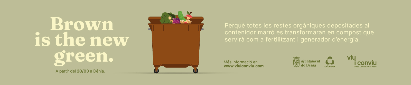 Nou contenidor marró