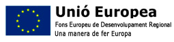 Fons Europeu de Desenvolupament Regional. Una manera de fer Europa